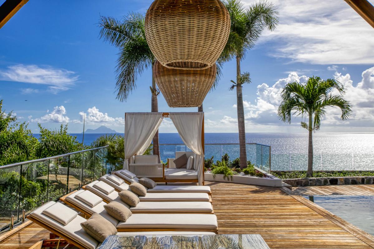 Location villa Saint Martin Indigo Bay - Villa 4 chambres 8 personnes - vue mer - Piscine - Villa de luxe (7)